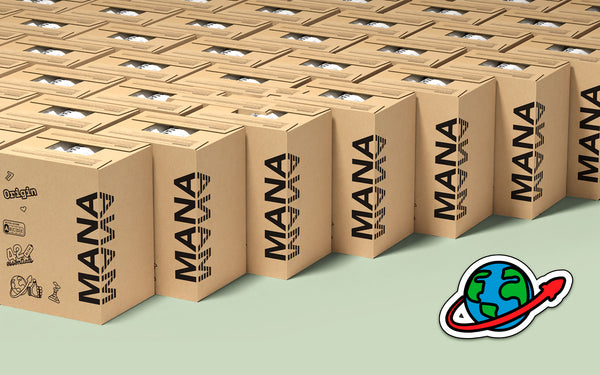 Wir stellen auf neue, umweltfreundlichere Verpackungsmaterialien um. So sparen wir noch mehr Papier.